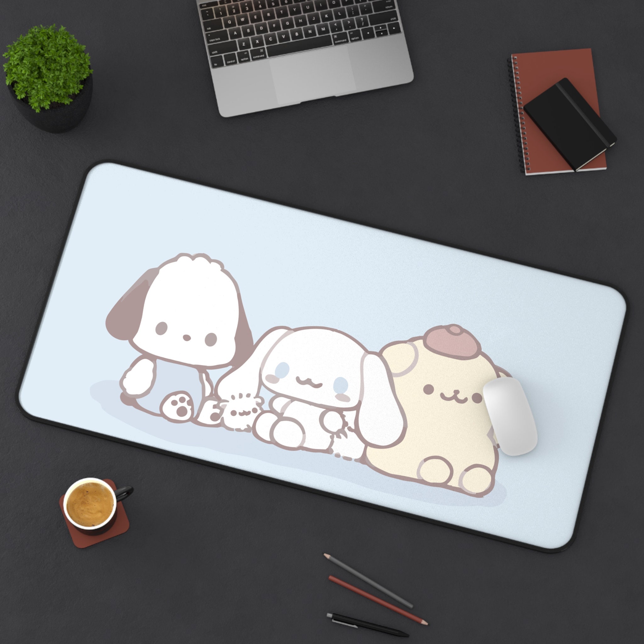 Sanrio Friends Die-Cut Desk Mouse Pads: Cinnamoroll, My Melody, Kuromi –  Kawaii Gifts