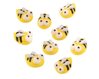 Bee Eetbare Suikertaart Topper, Cupcakedecoratie - Suikerbijen