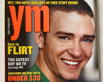YM Vintage Magazine, January 2002 - Justin Timberlake