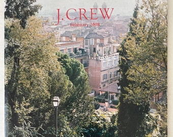 J Crew Vintage Catalog, February 2008 - Very Rare Find - Etsy
