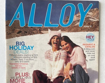 Alloy Vintage Magazine, Holiday 2001 - Very Rare Find