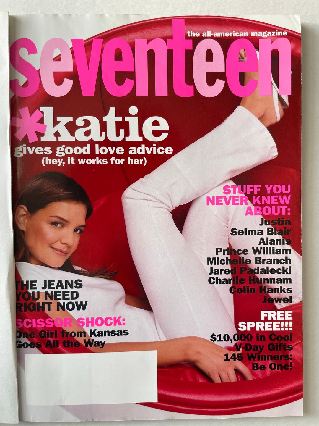2000s Seventeen Vintage Magazine, February 2002 - Katie