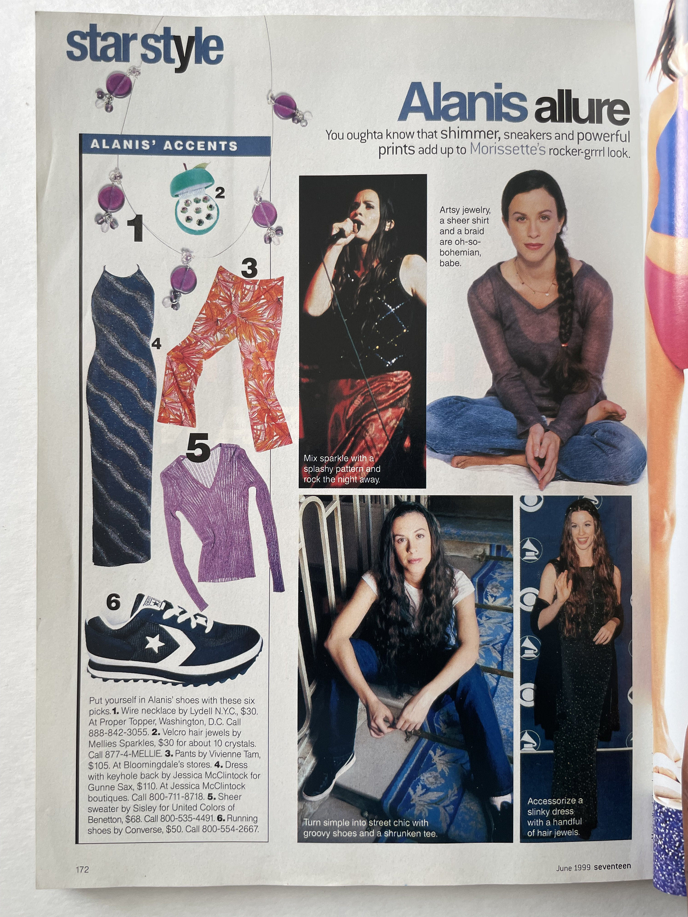 INGEBORG ファッション雑誌 06/W 07/S 07/A 08/S 90's Seventeen Vintage Magazine, June 1999 - Selma Blair - Etsy