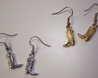 Cowboy Like Me Boot Earrings