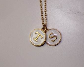 Taylor Swift Initials Charm Necklace