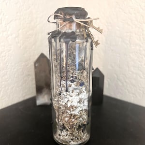 Giant Spell Jars- Travel Spells, Altar items, spell charms