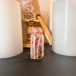 Mini Spell Jars- Travel Spells, Altar items, spell charms