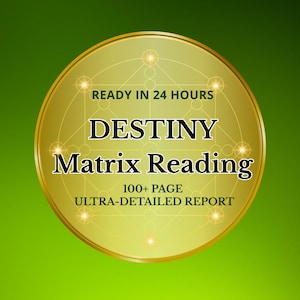 Destiny Matrix Reading – Personlig numerologirapport | Digital PDF | Klar inom 24 timmar