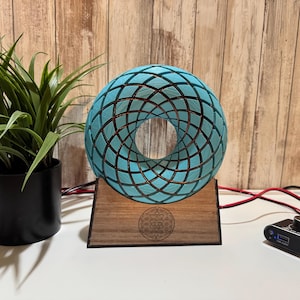 rodin coil, pemf, scalar  field generator and amplifier frequency generator. 9 strand 12 wrap wiring. 7 inch. 6ft field. 150 watt amp.