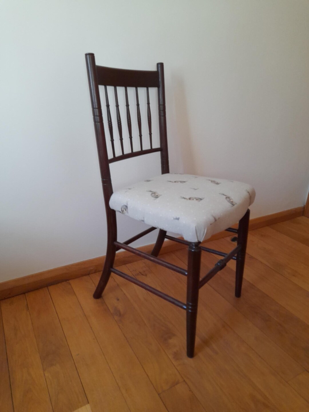 Dainty Edwardian Spindle Back Occasional Chair Etsy UK