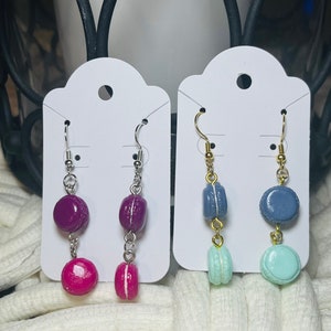 Mini Macaron-örhängen