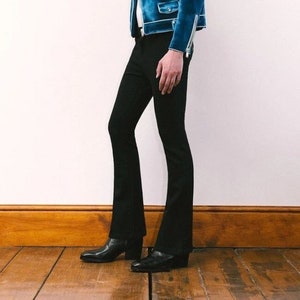 Buy Black Bell Bottoms Men Online In India Etsy India