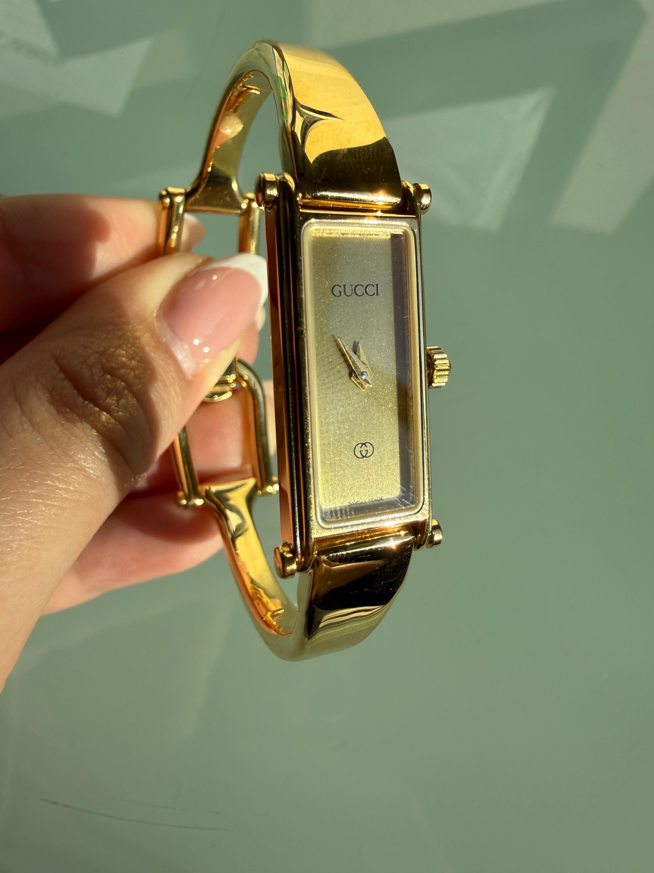 Gucci gold vintage watch - Etsy 日本