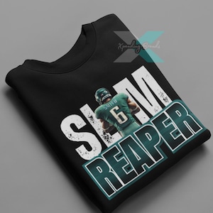 Eagles PNG Slim Reaper Devonta Smith Instant Digital Download for Sublimation Iron On
