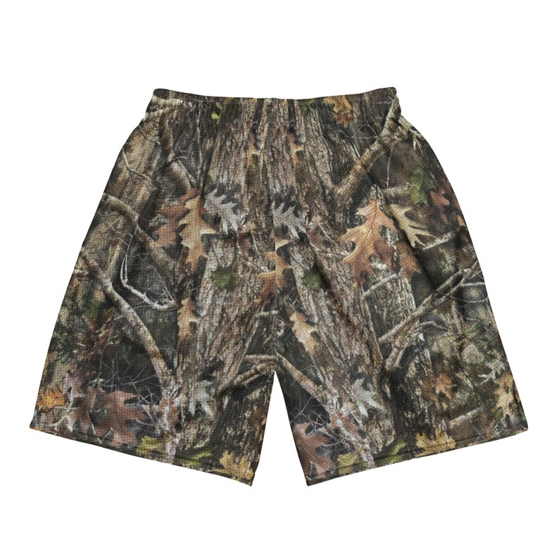 Y2K Forest Camo Streetwear Shorts Y2K Shorts Clothing Brand Opium ...