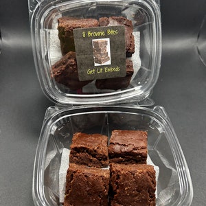 8 Brownie scented Brownie Chunks Parasoy Wax Embeds