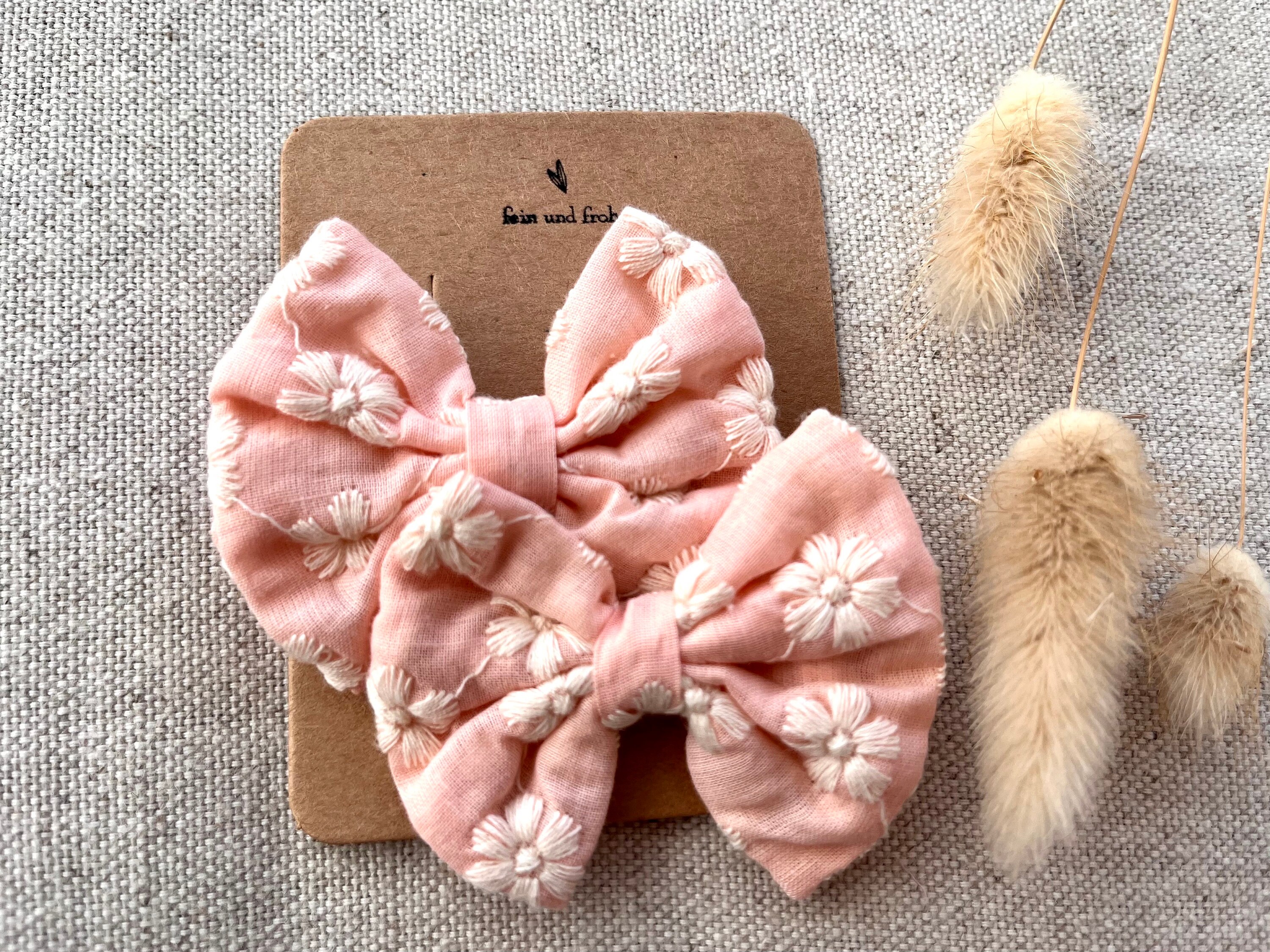 Riesige Neonpinke Haarschleife Für Damen – Party-Accessoire Für 80er Jahre & Bad Taste Mottopartys