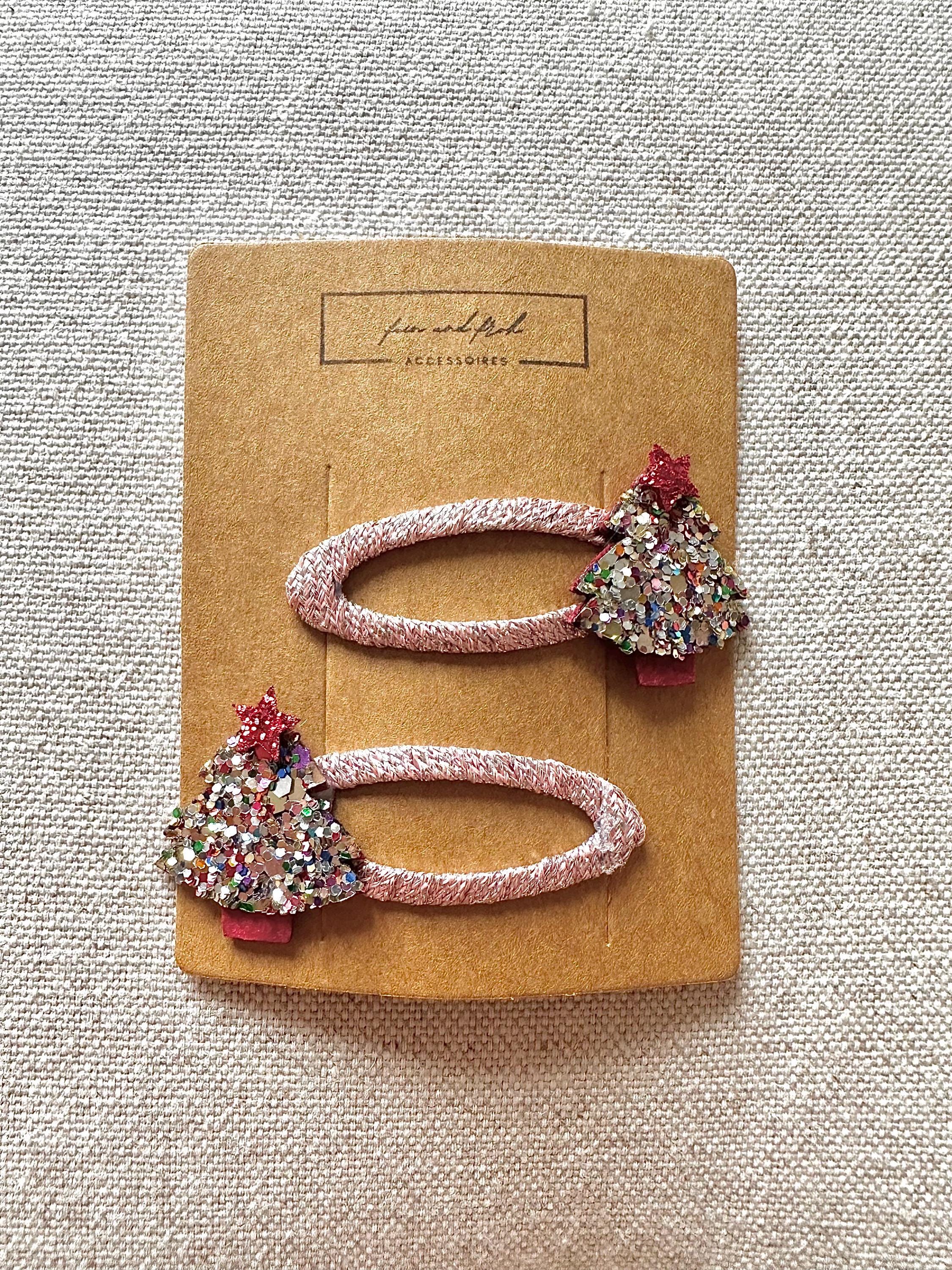 Lurrose Haarspangen Mit Pompon-Ball | 12 Stück, Gemischte Farben, Für Kinder & Mädchen