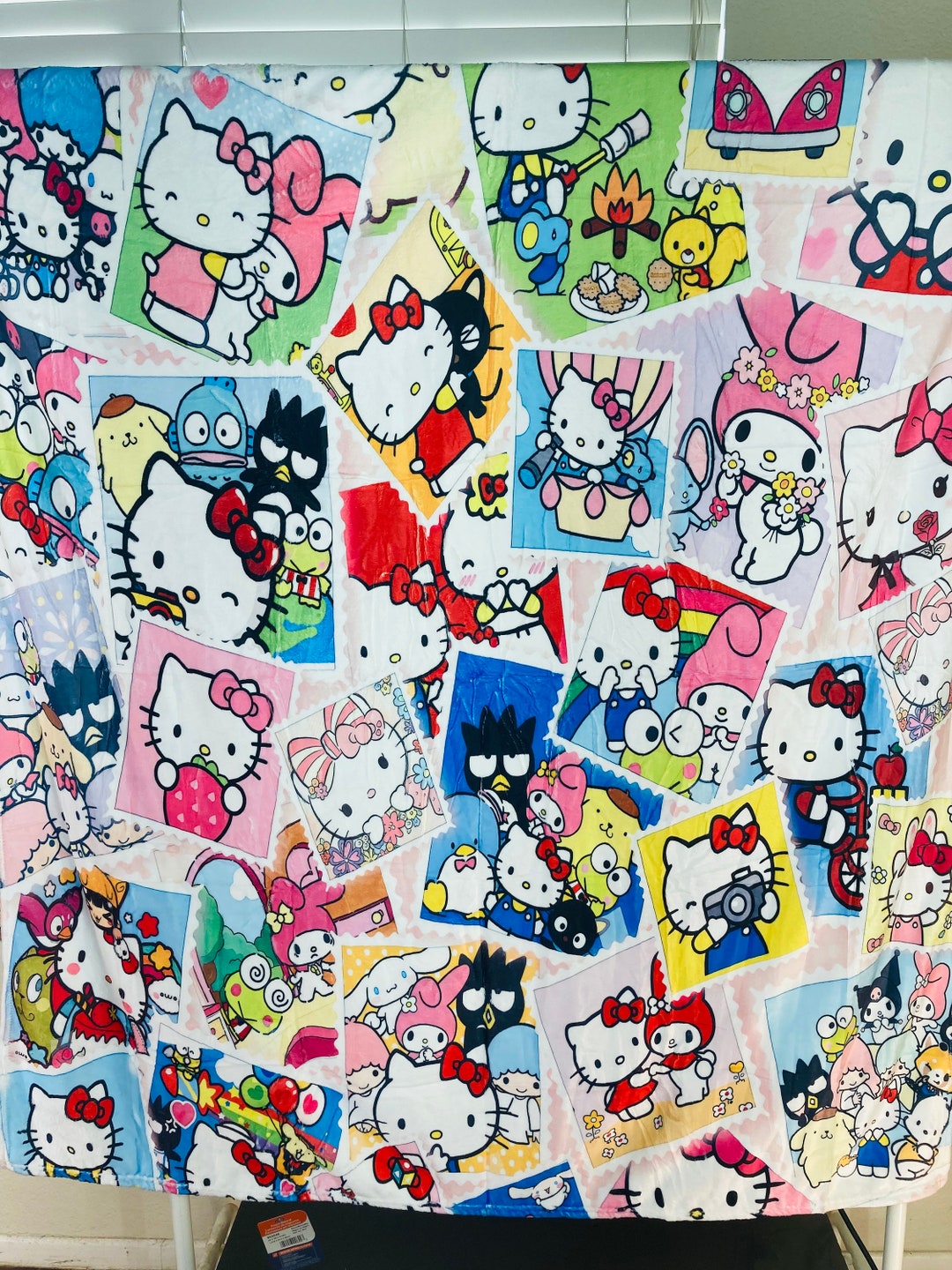 Hello Kitty Kuromi Group Friends Melody Soft and Cozy Blanket - Etsy