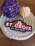 St. Croix Pink Hibiscus Magnet product logo