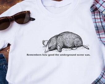 Sassy Wildlife Shirt, Wildlife Rehab, Traverse City, Michigan, Non-Profit, Mole, Millennial, Scene, Wild Green Memes, Forest, Nature, Quirky