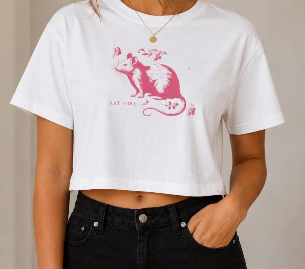 Rat Crop Top - Etsy