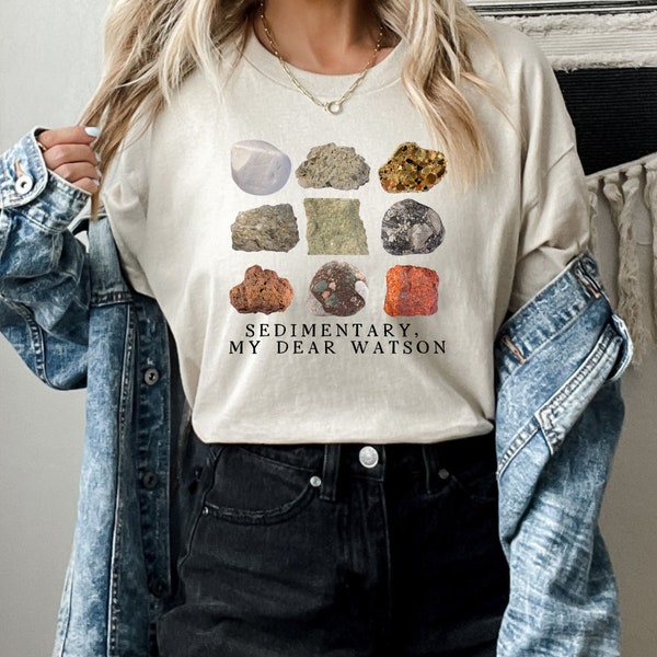 UNISEX Geology Earth Science Rock TShirt, Check out Matching Igneous Sedimentary and Metamorphic Shirts, Gift for Student or Rock Hound