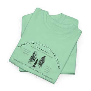 Jack the Ripper Humor T-Shirt | Funny Whitechapel History Tee | Victorian True Crime Shirt | Late Night Tour Meme Gift | Gothic Murder Lore image 8