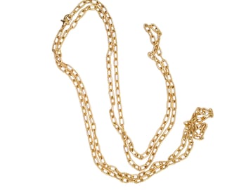 18k Yellow Gold David Yurman Chain 17g. 36 Inch