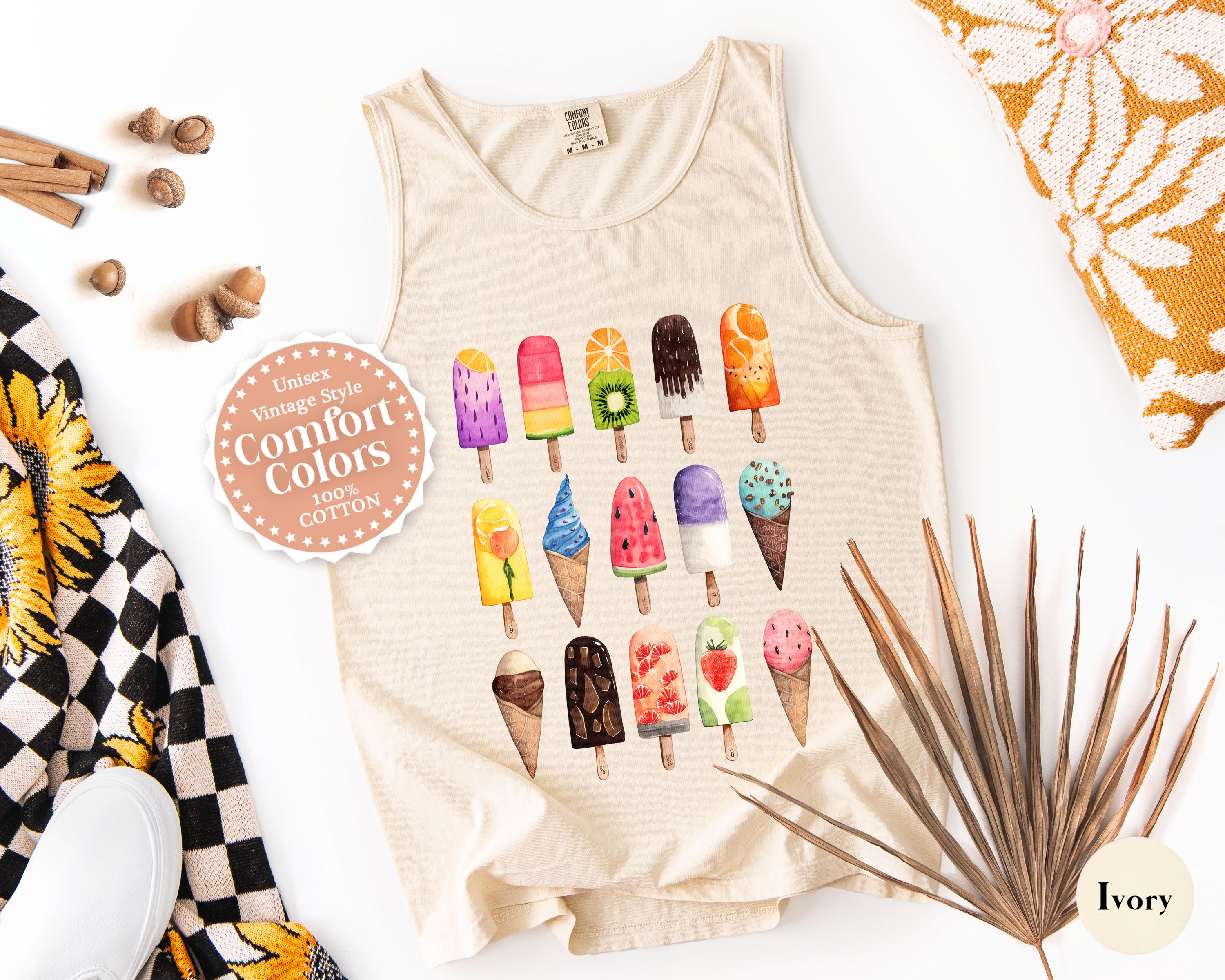 Ice Cream Tank Top - Etsy