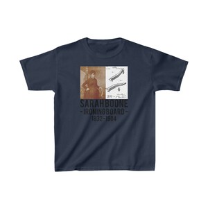KIDS Stylish Sarah Boone Tee, Iconic Women's History T-Shirt, captivating design, symbol of empowerment and recognition, Stylish tee image 2