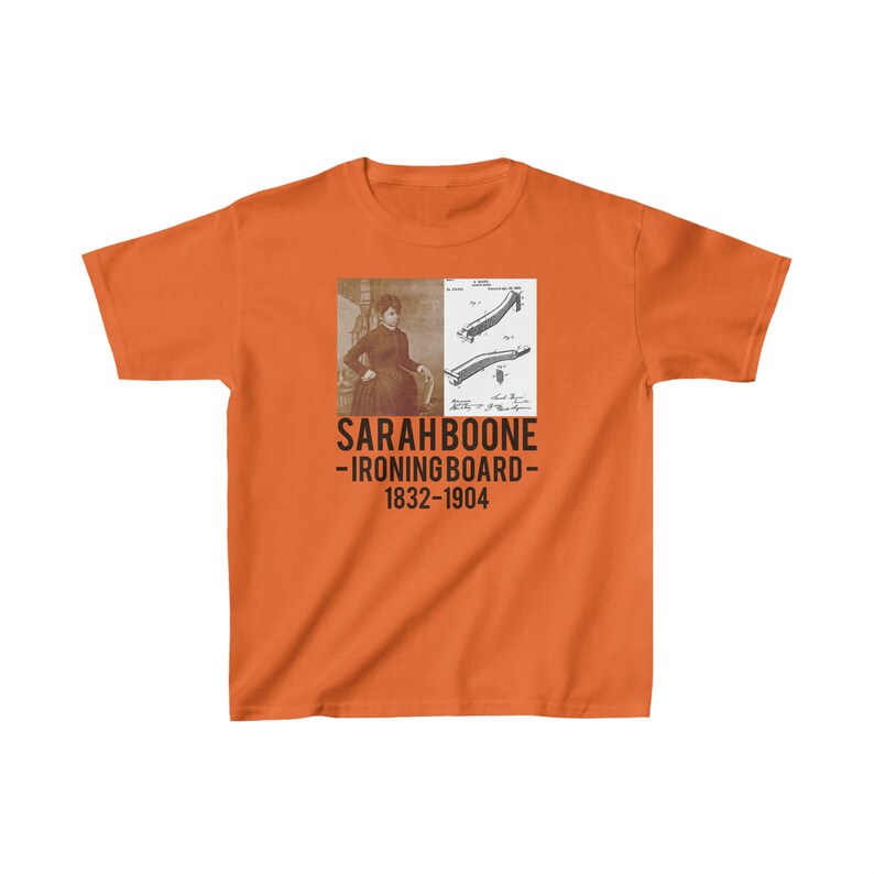 KIDS Stylish Sarah Boone Tee, Iconic Women's History T-Shirt, captivating design, symbol of empowerment and recognition, Stylish tee image 8