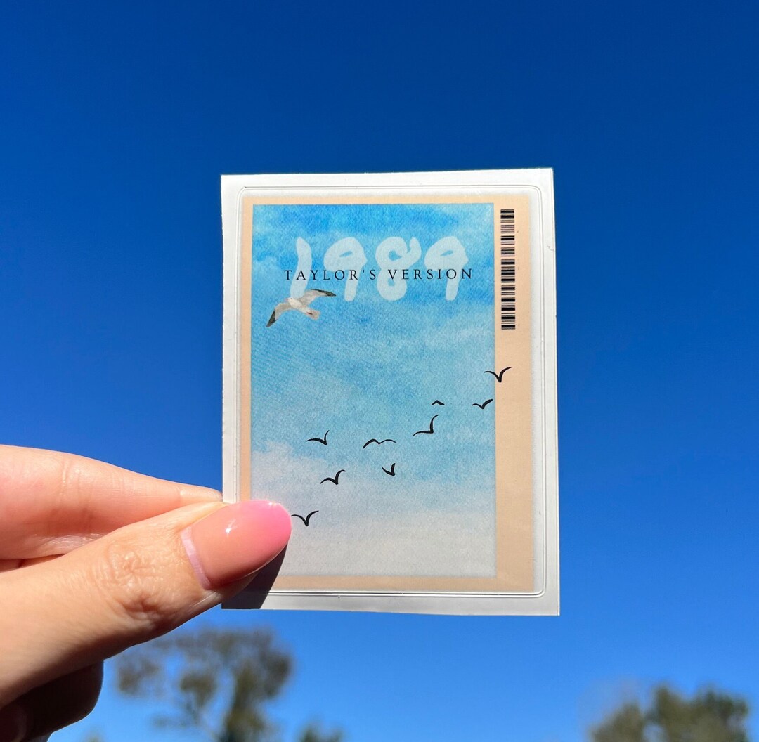 1989 Taylors Version Sticker Taylor Swift Merch Water Bottle Stickers ...