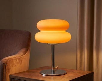 Moderne Pilz Tischlampe, Nordic USB Dimmbare Nacht Umgebungsleuchte