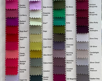 MATTE SATIN FABRIC