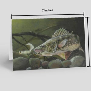 Animaux sauvages Cartes de voeux Pêche Observation des oiseaux Doré jaune pastel Renard cygne léopard Loup Harfang des neiges Oiseaux Perche
