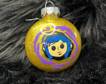 Coraline Christmas Ornament
