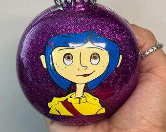 Coraline Christmas Ornament