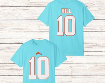 UNSIGNED CUSTOM Sewn New Nick Buoniconti Teal Jersey