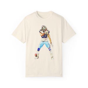 CeeDee Lamb Dallas Football Celebration T Shirt, Comfort Colors, Unisex, Vintage Bootleg Style