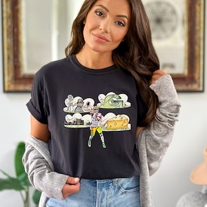 Jordan Love Green Bay City Montage T Shirt