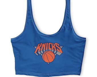 Knicks Crop Top Thin Straps, 2026 Finals Gear, 2026 Playoff Basketball Gear
