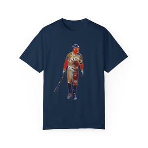 Giancarlo Stanton Home Run T Shirt, New York Baseball, Comfort Colors, October Playoff New York Baseball Shirt