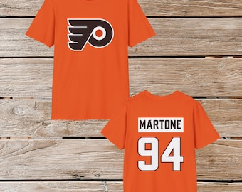 Porter Martone Philadelphia Flyers Rookie T-Shirt Jersey Unisex Gildan Softstyle Flyers Gifts
