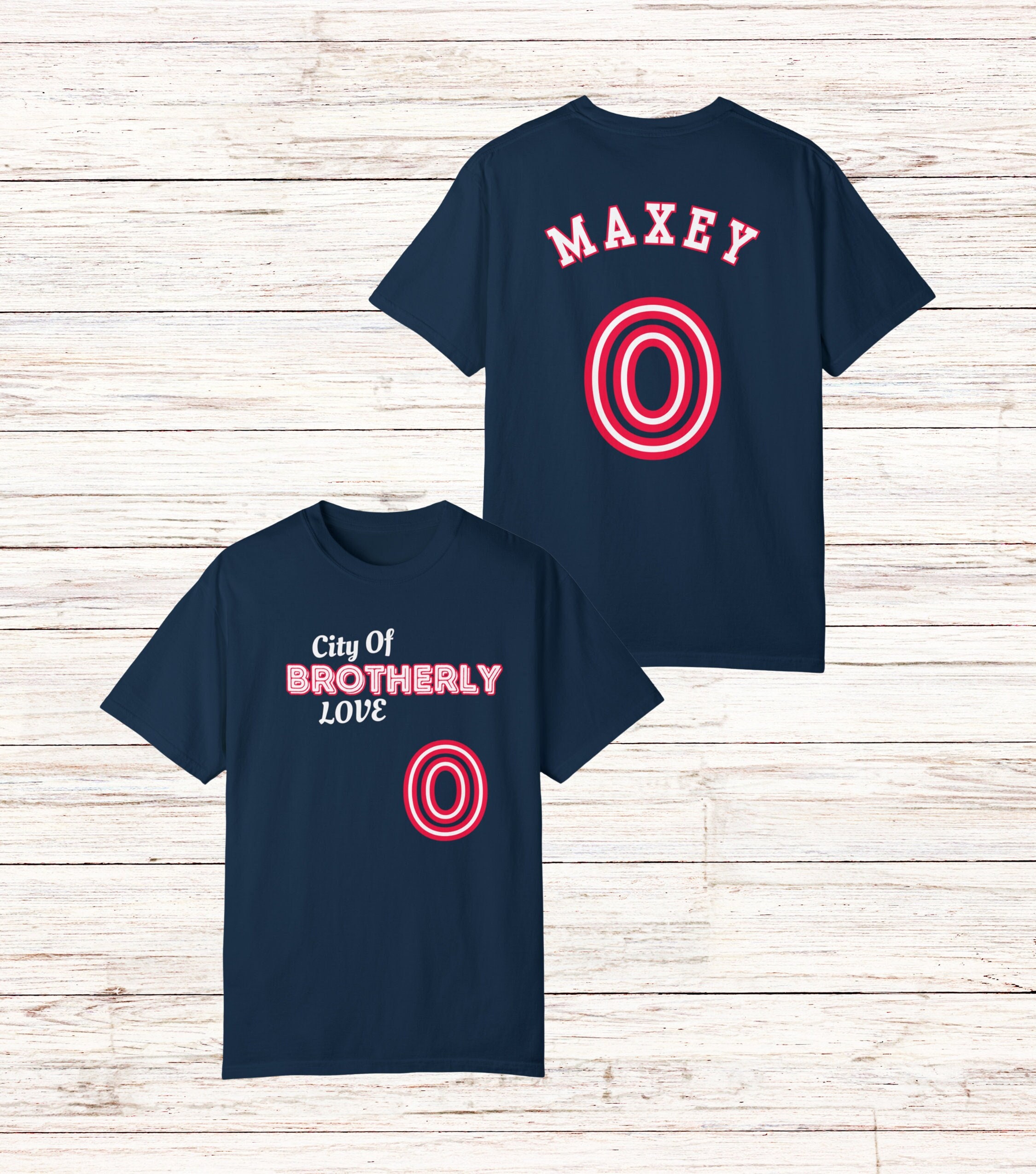 Tyrese Maxey City of Brotherly Love Philadelphia Basketball Unisex T