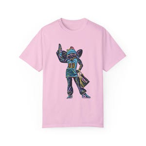Ellie the Elephant New York Liberty Mascot T Shirt, Comfort Colors
