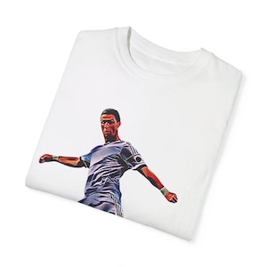 Cristiano Ronaldo T Shirt, Comfort Colors - Etsy