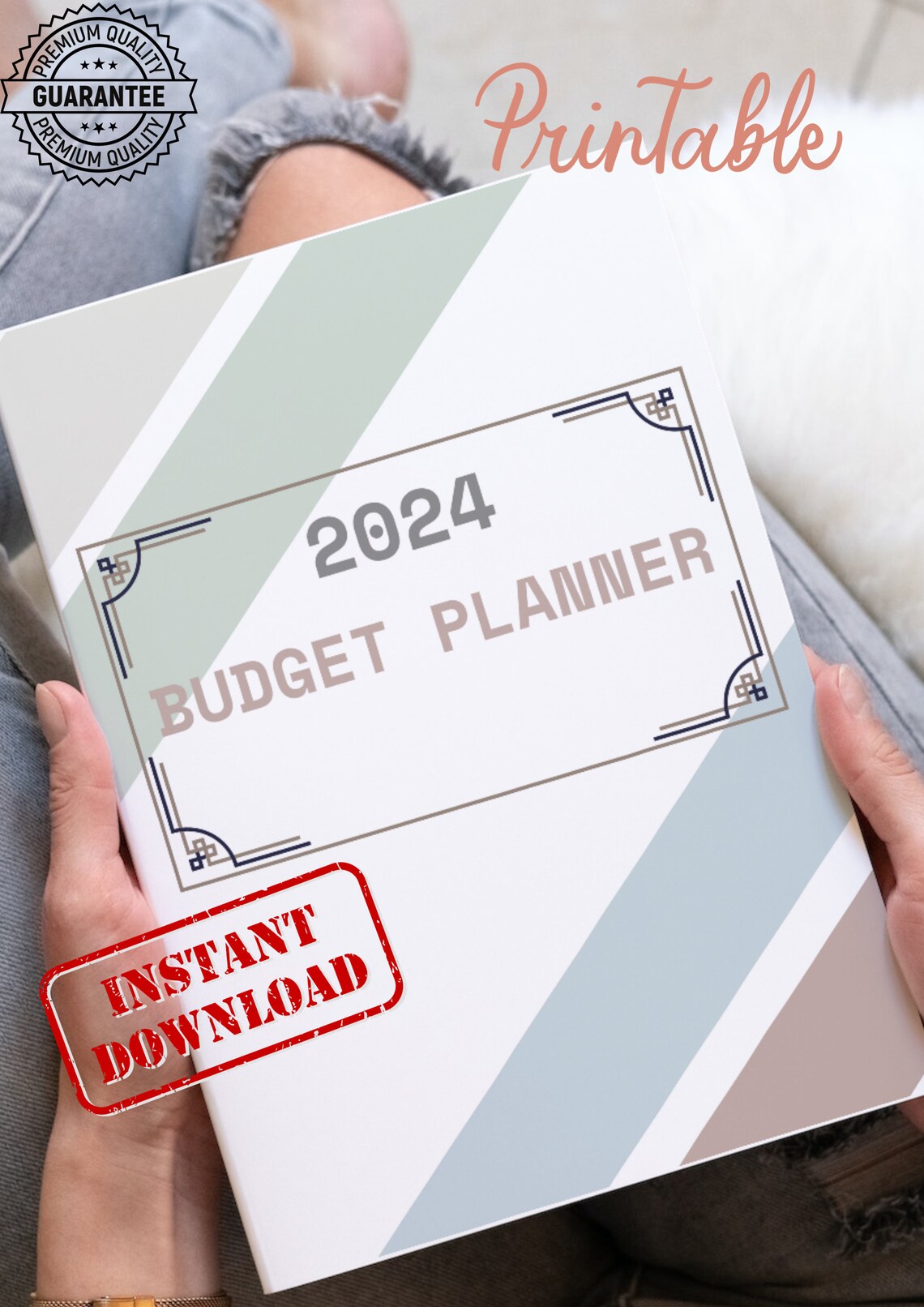 Printable 2024 Budget Planner Instant Download Finance Planner Yearly