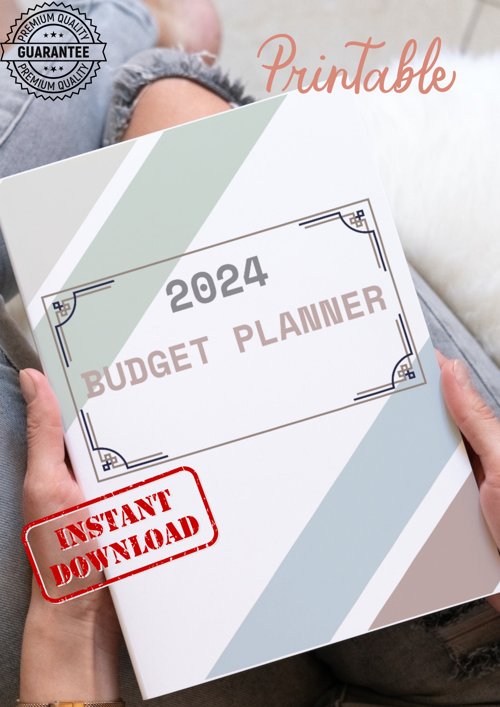 2024 Budget Planner Printable Opal Tracee