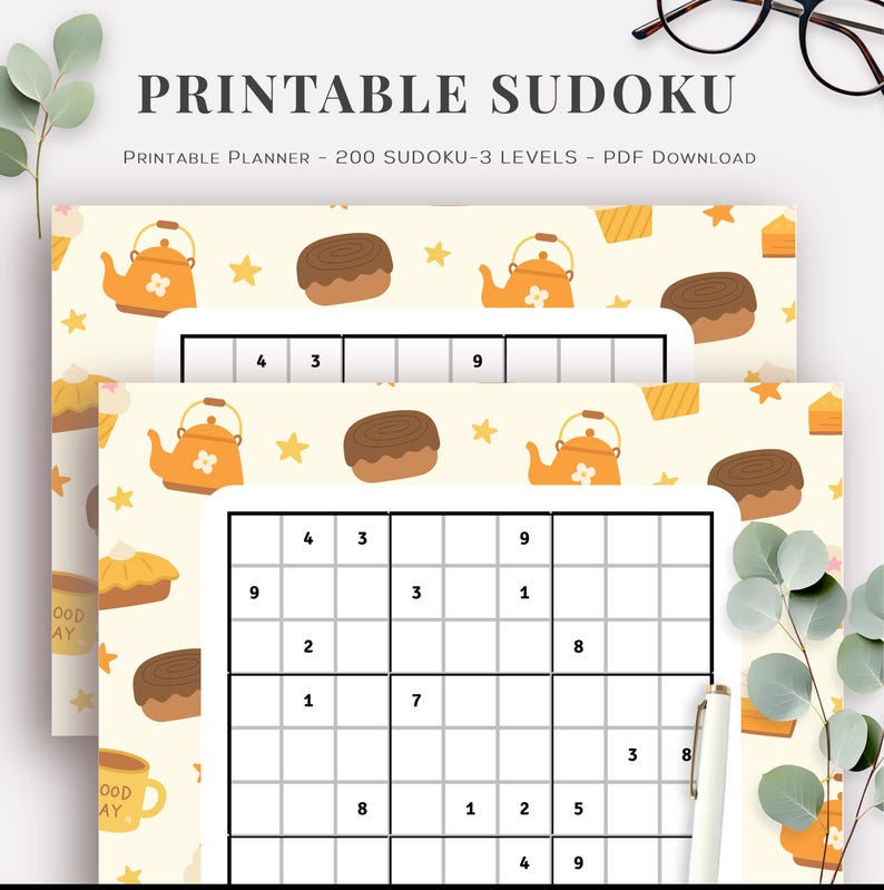 Sudoko Printable 200 Sudokus Printable Soduko Pdf Printanle 100 Pages Sudoko Printable 200 Sudokus Printable Soduko Pdf Printanle 100 Pages